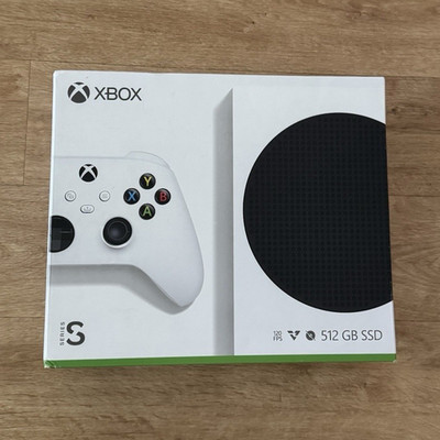 Microsoft Xbox Series S 512 GB SSD nicht geöffnet Weiß HDR VRR 4K 120fps