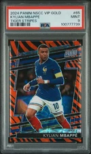 Kylian Mbappe PSA 9 2024 Panini National Convention VIP Gold NSCC Tiger Prizm