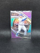2020 Panini Select #190 Max Muncy TRICOLOR HOLO PRIZM PARALLEL (A12)