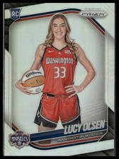 2025 Panini Prizm WNBA #145 Lucy Olsen Silver Prizms (i20120)