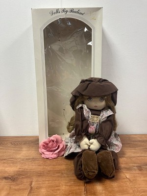 REBECCA Vintage Pauline Bjonnes Jacobsen 20  Rag Doll in Original Box