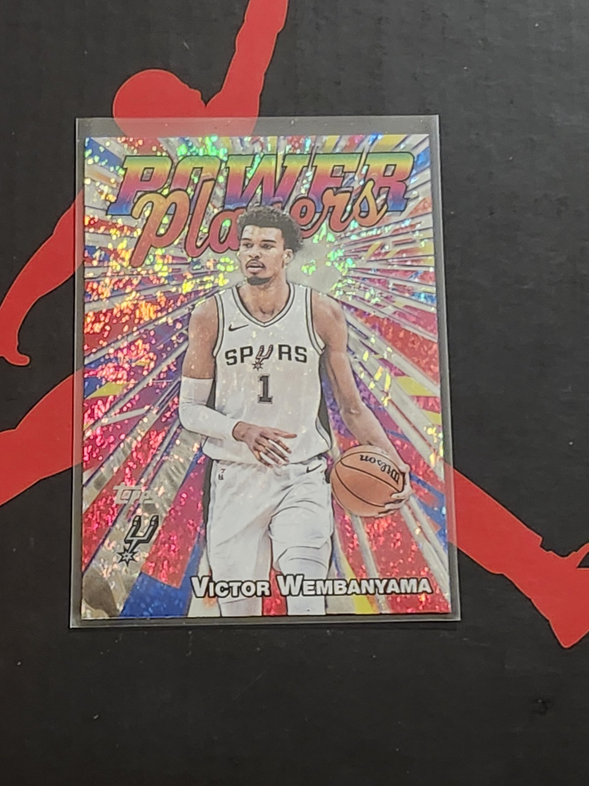 Victor Wembanyama 2025-26 Topps Power Players Insert holofoil   #PP-15 Spurs NBA