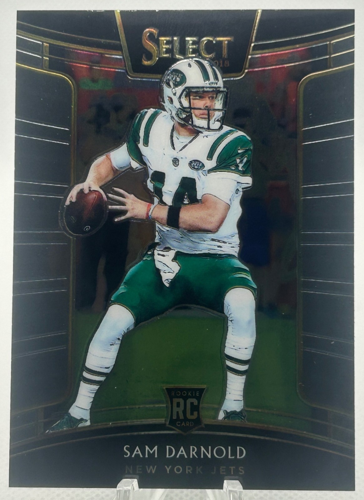 2018 Panini Football Select Sam Darnold #18 RC Concourse New York Jets