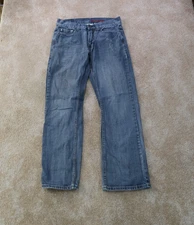 Urban Pipeline Relaxed Bootcut Blue Jeans Men's 30x32 Blue Denim