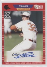 2021 Leaf Pro Set Baseball Blaster Auto Green Ty Madden #PS-TM1 Auto 8d2