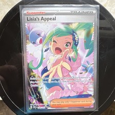 Pokémon Lisia's Appeal 246/191 Surging Sparks SIR Full Art Holo Support Trainer on eBay