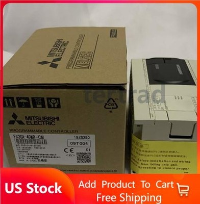 FX3GA-40MR-CM NEW MITSUBISHI PLC PROGRAMMABLE CONTERLLER MODULE FX3GA-40MR-CM
