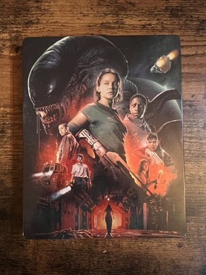 Alien Romulus 4K/blu-ray Steelbook. Ships In Box.