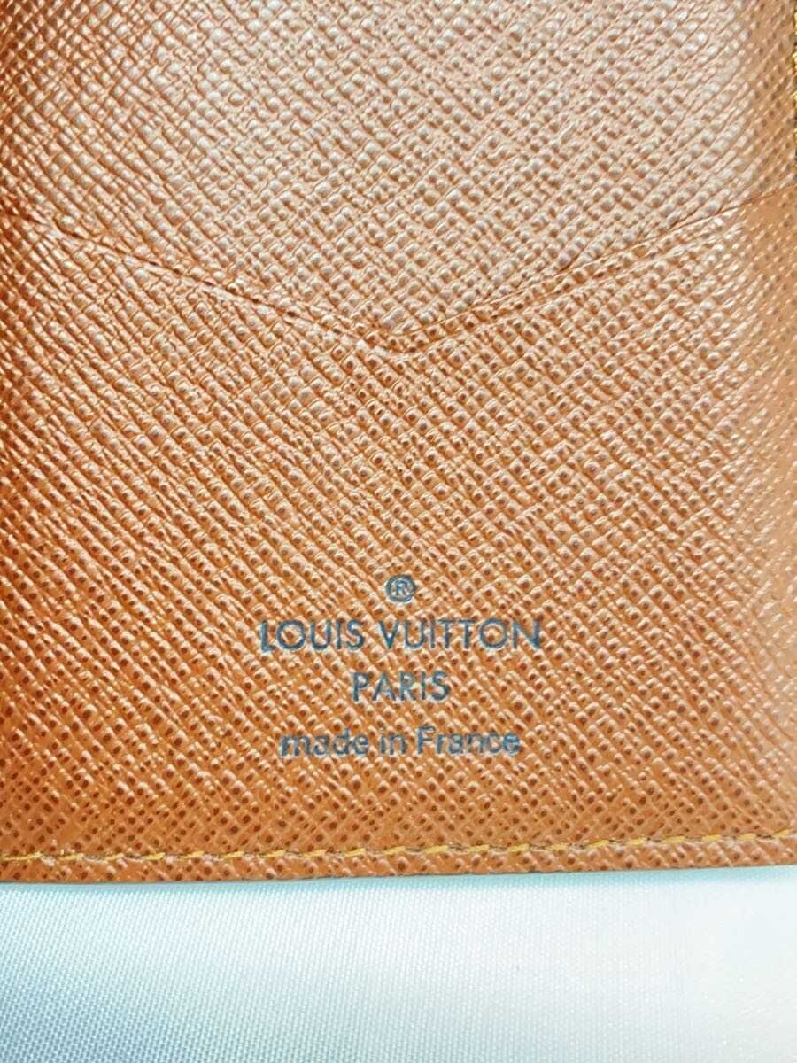 LOUIS VUITTON Organizer de Poche, Monogram Canvas and Leather, Brown, All-Over P thumbnail 3
