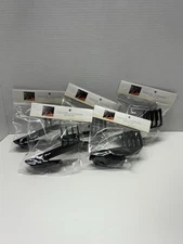 Black Travel Hangers (5 Packs) Clip Hooks 20 Total 15lbs. Maximum Car Hanger