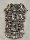 Lot Of 4 Glamorous Crystal/rhinestone Jewelry Items, Shoe Clip, Clip-on Earrings — photo 2