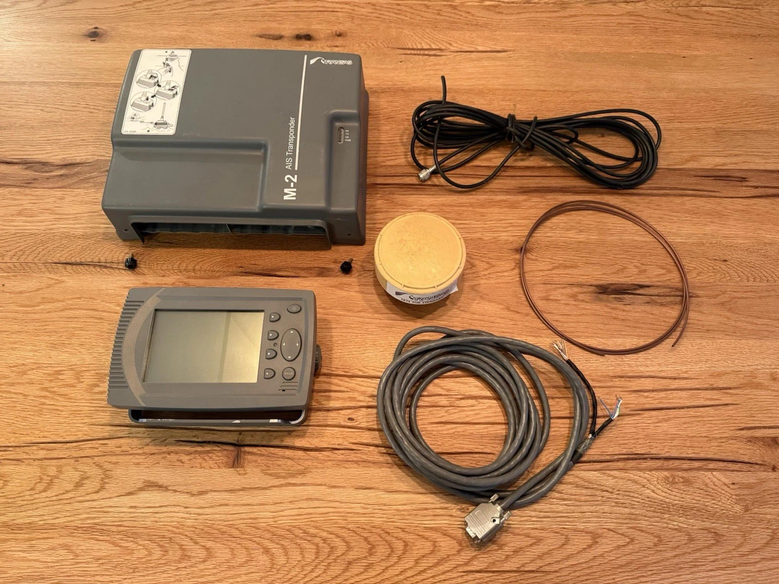 Transas Marine M-2 Transponder, MKD AIS & SA-200 GPS Antenna - Used Condition