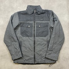 Columbia Puffer Jacket Mens Medium Hiking Outdoor Coat, Grey