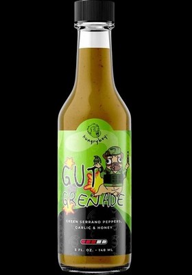 HungryboyHungryboy Gut Grenade Hot Sauce 5oz Bottle