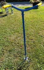 Garden Claw Soil Dirt Twist Cultivator 41" Handheld Garden Tiller