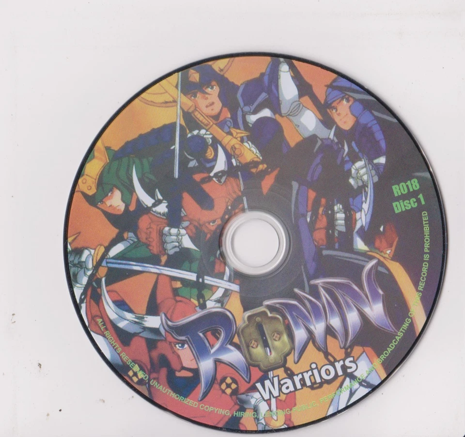 RONIN WARRIORS COMPLETE COLLECTION Series Anime TV+OVA Series DVD ENGLISH AUDIO! Foto 3 de 4