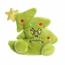 Palm Pals Collection - 5" Grinch Tree Stuffed Animal Plush Soft, Fluffy Touch