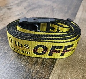 OFF WHITE INDUSTRIAL BELT ロゴ 総柄 ローラー式 U Off White Industrial Belt for sale | eBay