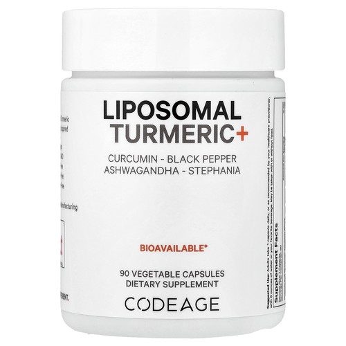 Liposomal Turmeric+, 90 Vegetable Capsules