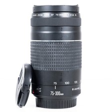 Canon 75-300mm F/4.0-5.6 III Full Frame Auto Focus EF Mount Telephoto Lens