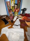 Vtg Doll Lot 1961 Mattel Barbie Doll Case w/Maddie Mod Clone Dolls Clothes Mix