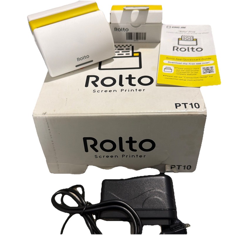 Rolto iPhone Screen Printer By King Jim Open Box