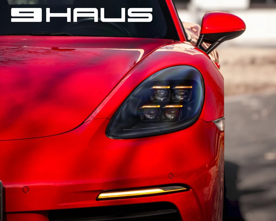 Matrix LED DRL Headlights for Porsche 718 982 Cayman Boxster 2016-2023 - Image 2 of 4