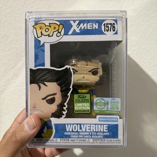 ECCC 2026 Funko Pop Wolverine (Classic Unmasked) with Pop! Protector LE 5000