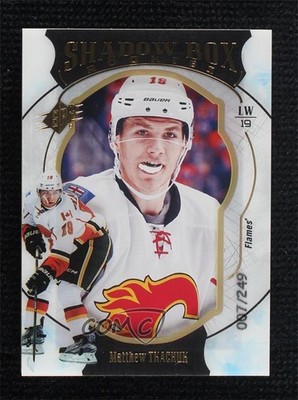 2016-17 SPx Shadow Box Rookies 7/249 Matthew Tkachuk #67 Rookie RC y1d