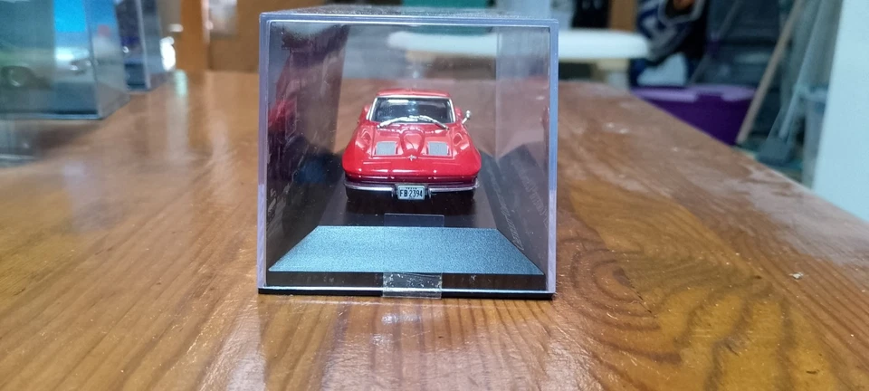 Chevrolet Corvette C2 Sting Ray 1963 1/43 Altaya American Cars - Photo 2/3