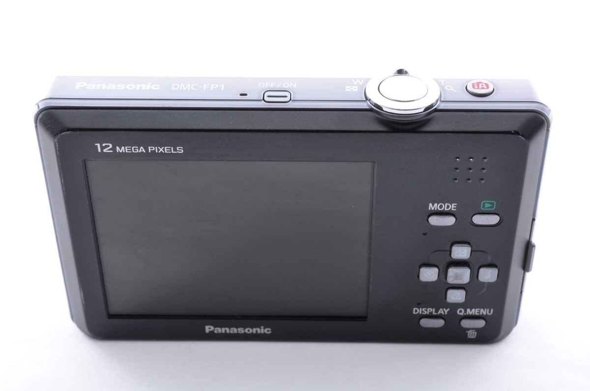 Panasonic LUMIX DMC-FP1 Pink 12.1MP Compact Digital Camera Japan