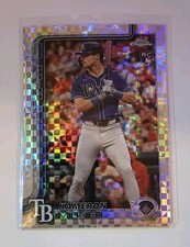 Kameron Misner Rookie X Fractor Parallel 2025 Topps Chrome Baseball