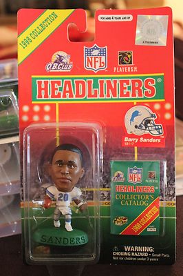1998 BARRY SANDERS Headliners figure - Detroit Lions
