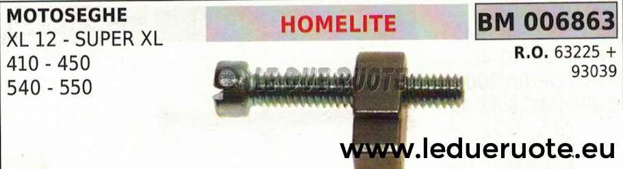 Ricambio Originale Usa Homelite Spuntone Da Abbattimento (Dog Spike) Originale USA Per Motoseghe Homelite C5, C7, C9 Motosega Mcculloch - Foto 6