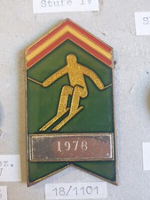 &Ouml;sterreich Austria Abzeichen Leistungsabzeichen Skischule Schischule 1978
