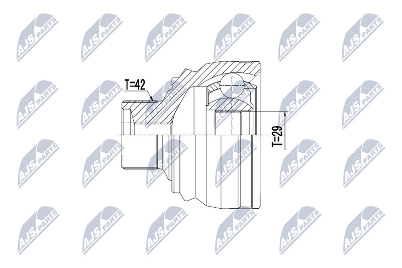 Joint spi arbre de commande Audi A4 A6 pour stopper les fuites de boîte