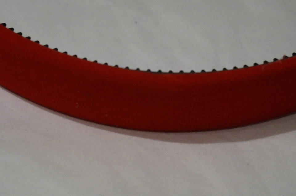 Holiday Hairband 3/4 inch Wide Red Velvet Chiffon Flower Bow Rosebud Center - Image 3 of 4