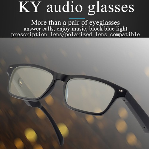 Bluetooth 5.0 Sunglasses Wireless Glass Headphone Stereo Earphone W/Mic Headset~ - Picture 5 of 16