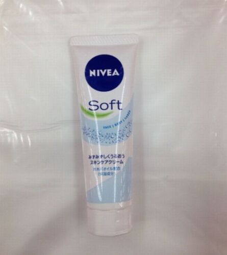 Nivea Soft Skin Care Cream Tube 50g Kao hand cream from Japan  - Picture 1 of 2