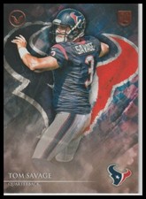 2014 Tom Savage RC Topps Valor Football #44 Houston Texans