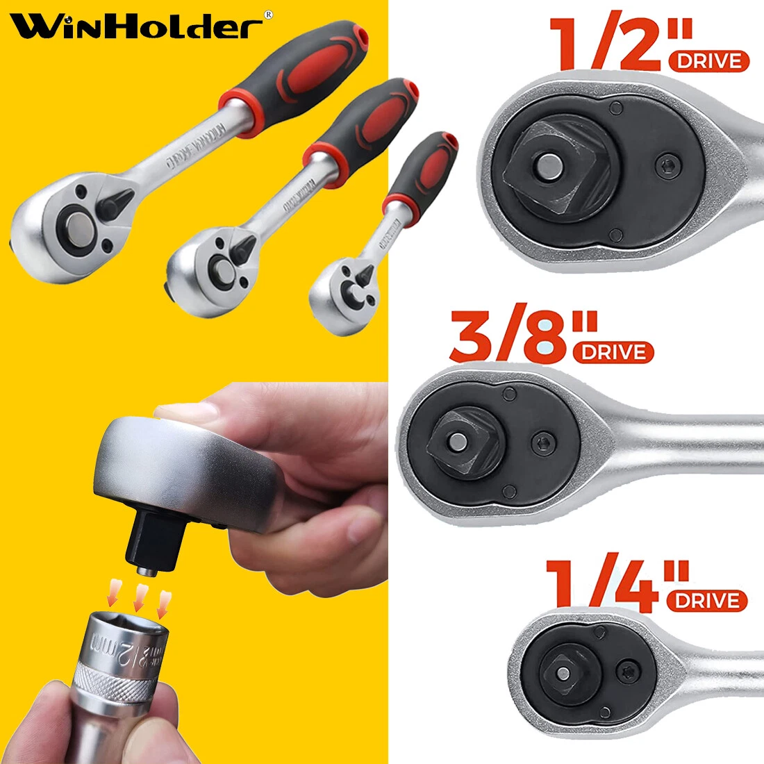 Swivel 2024 head ratchet