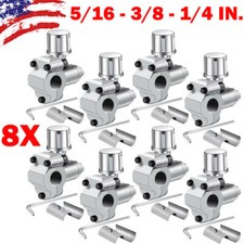 8x BPV31 Bullet Piercing Valve For A/C Refrigeration Lines 5/16 3/8 1/4 In US