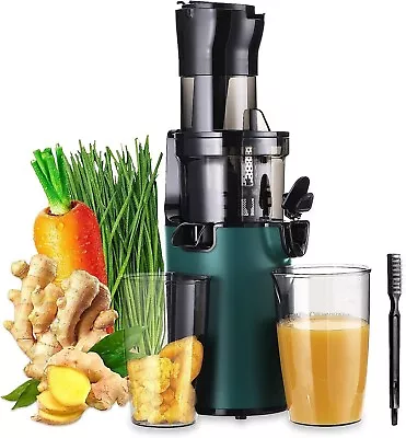 SOVIDER Slow Juicer Machine Masticating Cold Press Juicers Squeezer Vegetable Processor