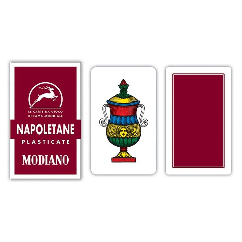 Carte Napoletane Bordeaux F/N Modiano