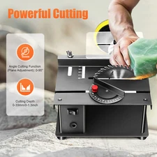 Precision Table Saw Multifunctional Mini Home Woodworking Cutting DIY Machine 