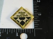 ASILOMAR 1999 EMPTY SPOOLS 14th YEAR PIN SEWING QUILTING PATCHWORK