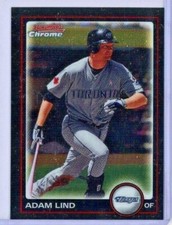 2010 Bowman Chrome #60 Adam Lind - Toronto Blue Jays - MINT