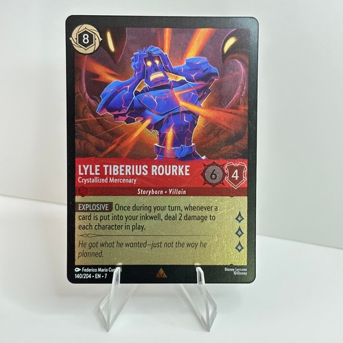 Lyle Tiberius Rourke - Crystallized Mercenary 140/204 Archazia's Island ...