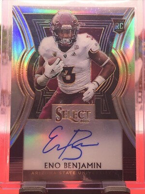 2020 Select Draft Picks Autographs #15 Eno Benjamin