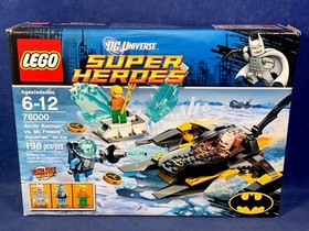 New - ARCTIC BATMAN vs MR. FREEZE: AQUAMAN ON ICE - Super Heroes Lego 76000 DC